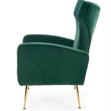 Фото2.Кресло Halmar VARIO Темно-зеленый